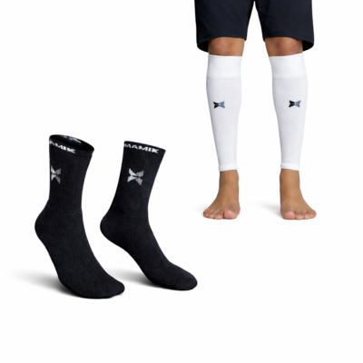 Crew Socks And Calf Support Combo Pack