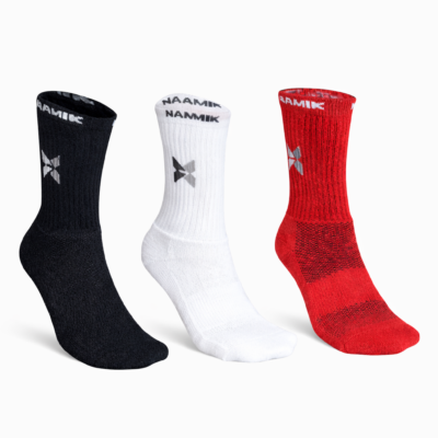 Single Shade Crew Socks (Pack/Combo of 3)
